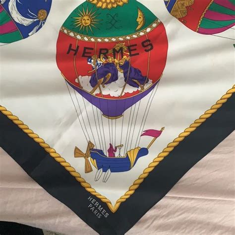 hermes scarf looks|Hermes scarf balloon hot air.